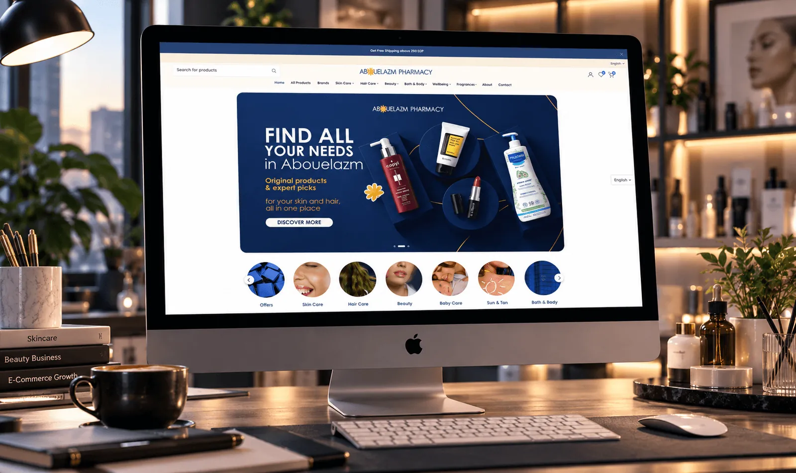Abouelazm Pharmacy website